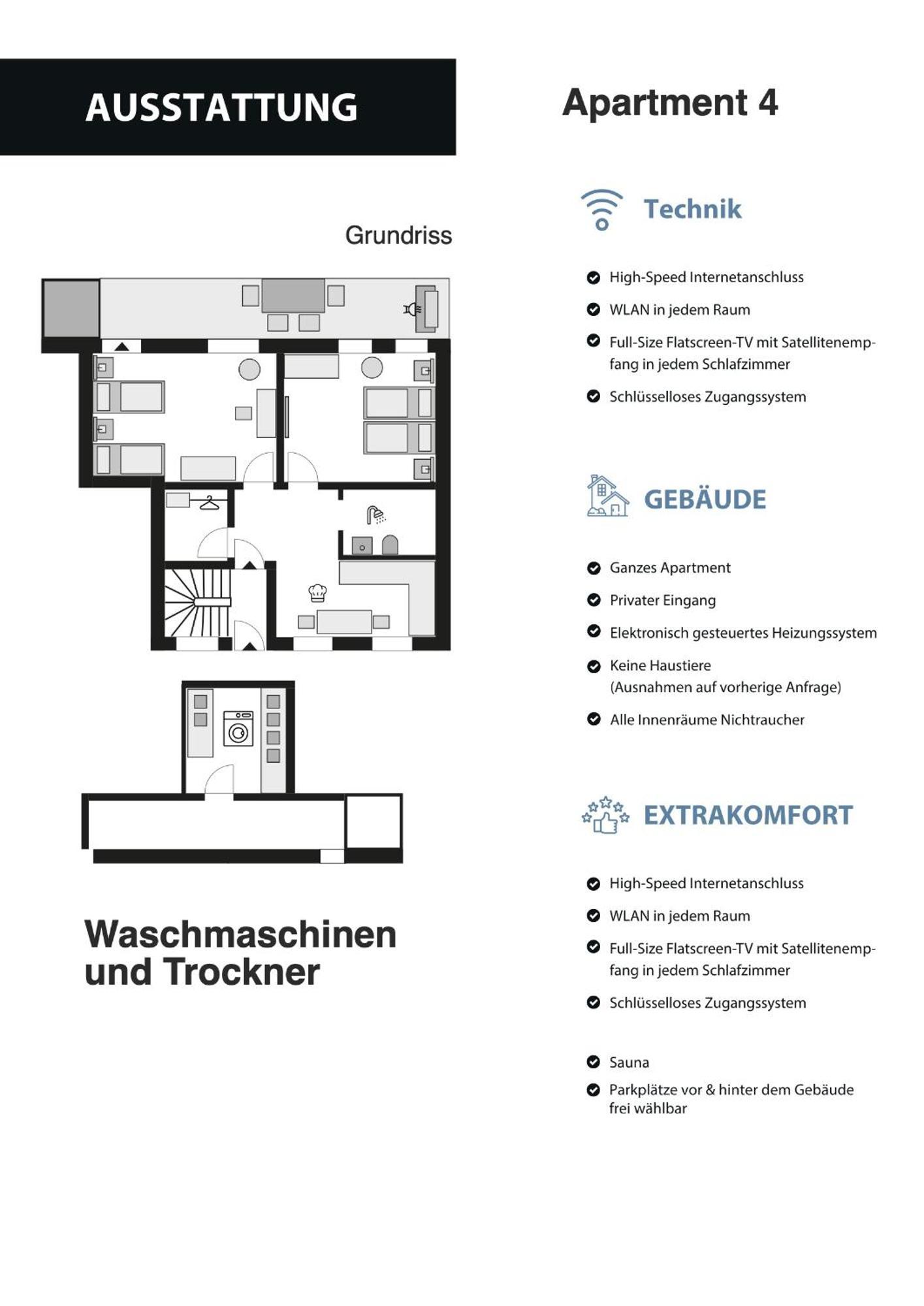 Appartement Blauer Stein Wh4